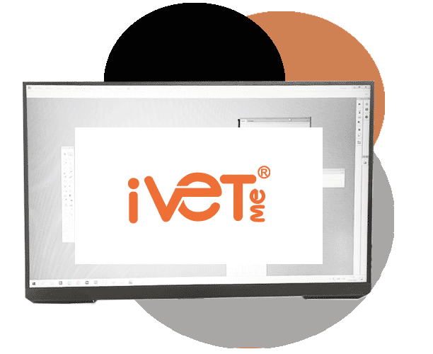 diseño grafico de logotipo ivet